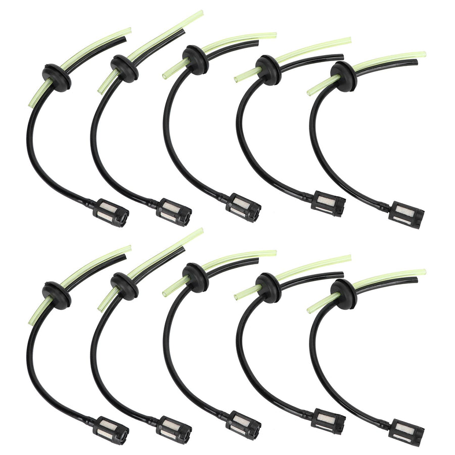 10Pcs Fuel Filter Hose Assembly Kit Replacement for GX35 Lawn Mower Brush Cutter Parts