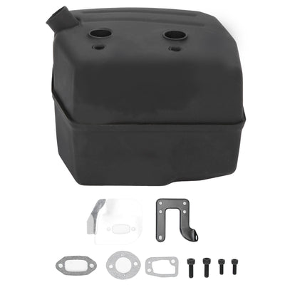 Exhaust Muffler Silencer Deflector Kit Accessory Fit for Husqvarna 61 268 272 272XP