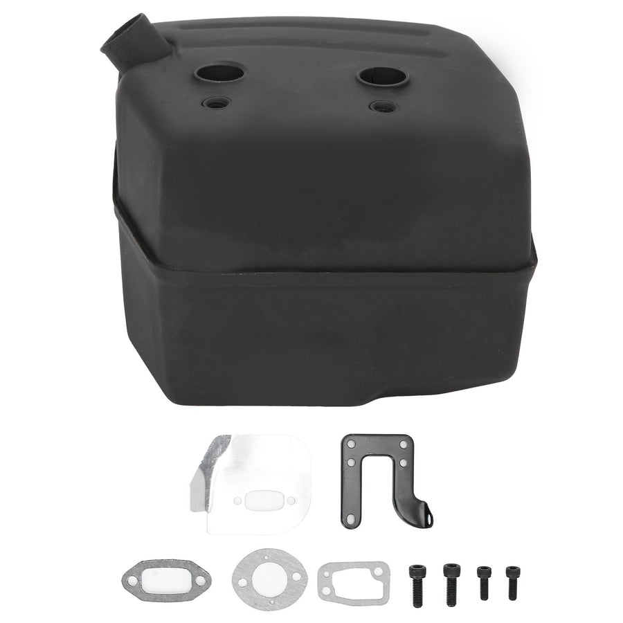 Exhaust Muffler Silencer Deflector Kit Accessory Fit for Husqvarna 61 268 272 272XP