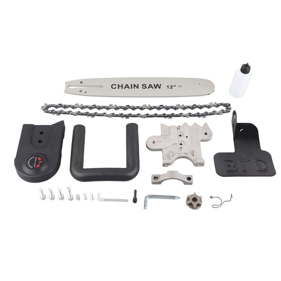 Angle Grinder to Electric Chain Saw Converter Adapter Chain Saw Attachment Gardening Tool