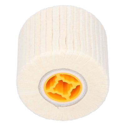 Wool Felt Wire Drawing Wheel Buffing Wheel Parts for Stainless Steel Polishing 120x100mm