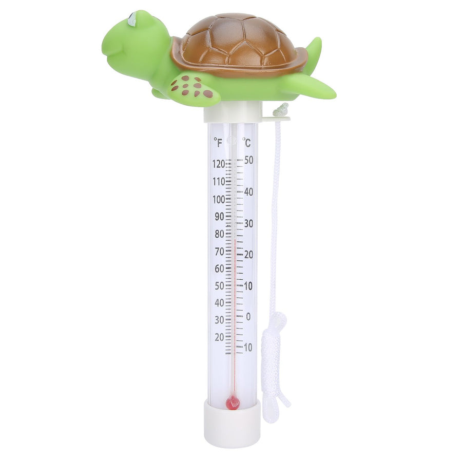 Pond Water Thermometer Baby Swimming Pool Floating Water Temperature Meter with String