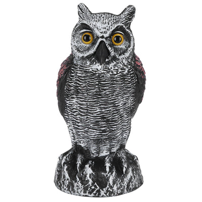Fake Simulation Owl Statue Decoration Outdoor Garden Plastic Repeller Hunting Decoy1020‑1