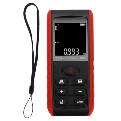 KXL‑E100 Infrared Distance Meter IP54 Waterproof Portable Digital Rangefinder 0.05‑100m