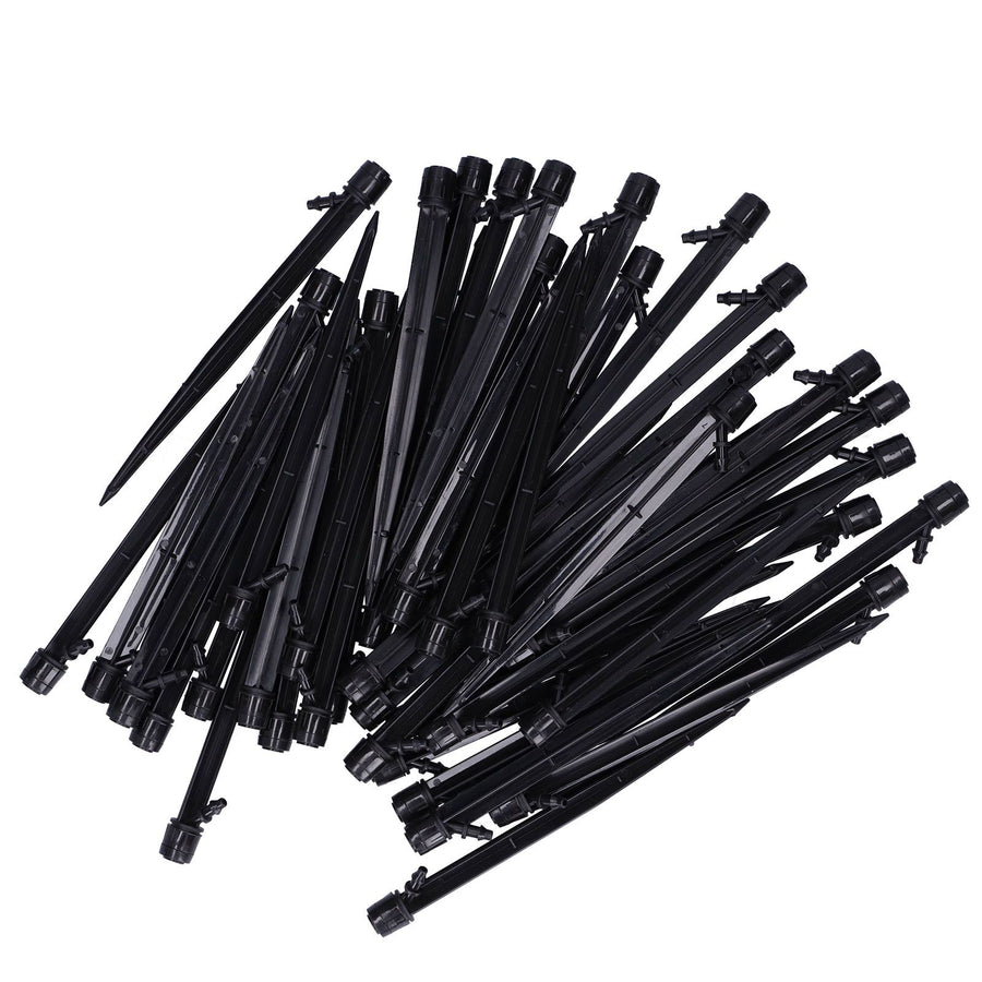 50PCS 1/4 Ground Insert Type Irrigation Dripper Drip Sprinkler for Garden Watering System