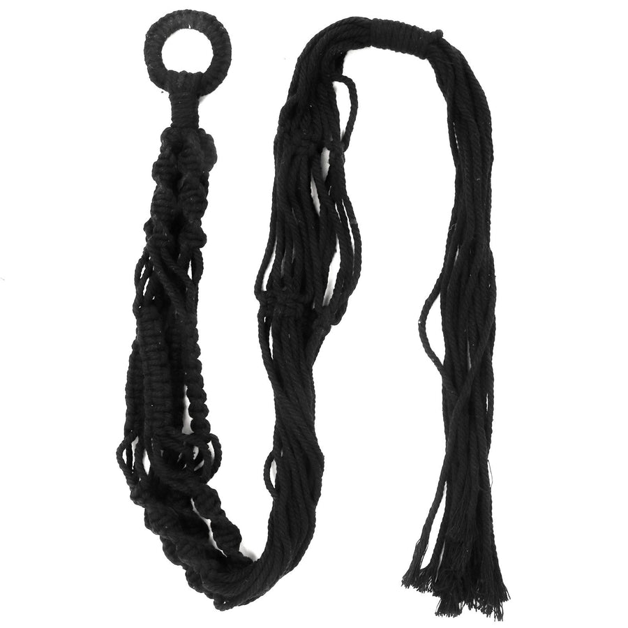 Cotton Twisted Rope Plant Hanger Hanging Planter Decorative Flower Pot Holder Home Decor