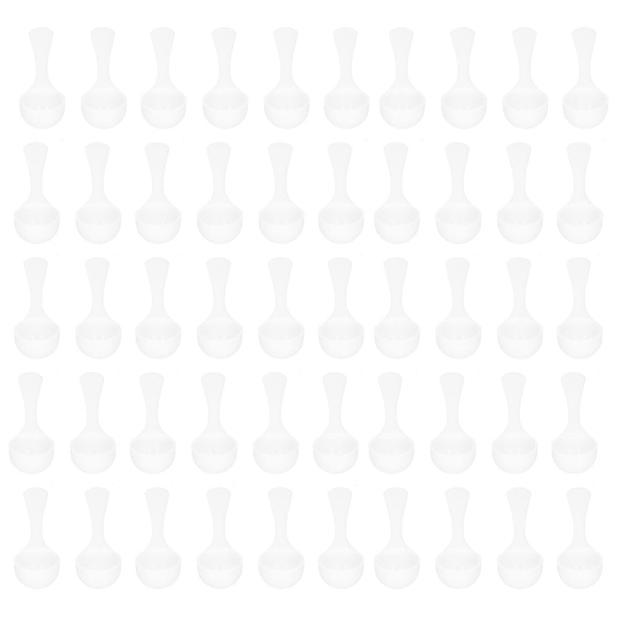 50PCS 5 ml Plastic Measuring Spoon Medicine Powder Fertilizer Scoop Gardening Supplies
