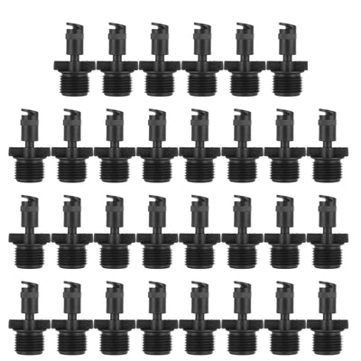 30Pcs G1/2 Male Thread 180° Spray Nozzle FanType Sprinkler Head for Garden Agricultural