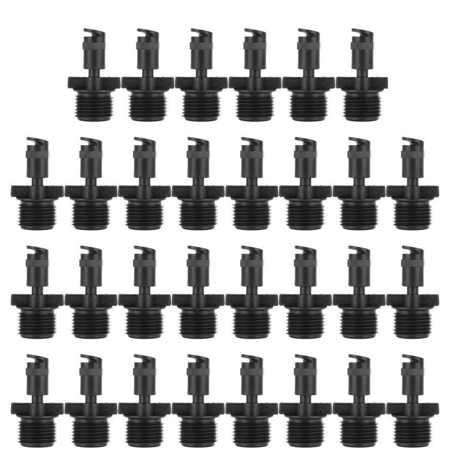 30Pcs G1/2 Male Thread 180° Spray Nozzle FanType Sprinkler Head for Garden Agricultural