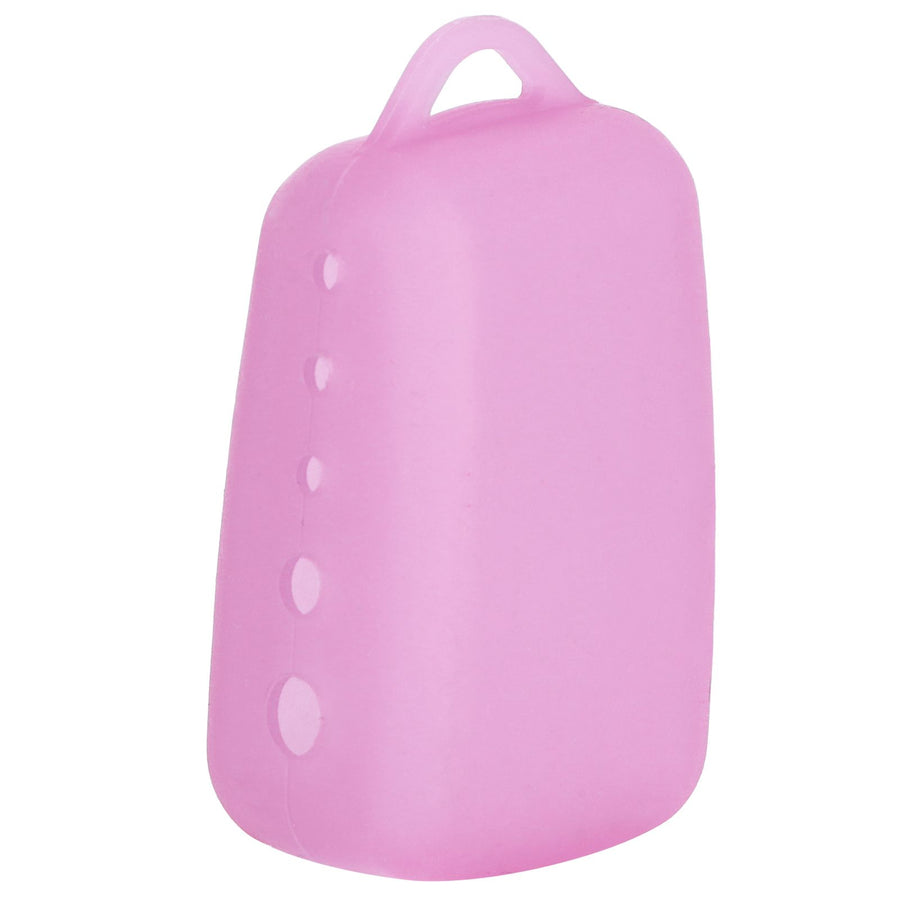 Silicone Toothbrush Head Cover Electric Toothbrush Protective Cap for Home Travel CampingLight Pink