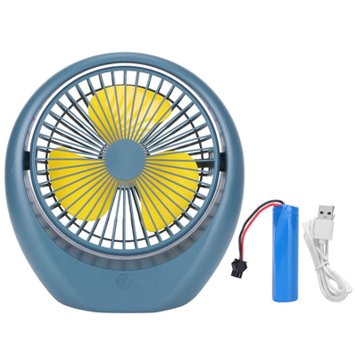 Portable Electric Fan Dormitory Adjustable Desktop Mini USB Charging Fan for Dormitory