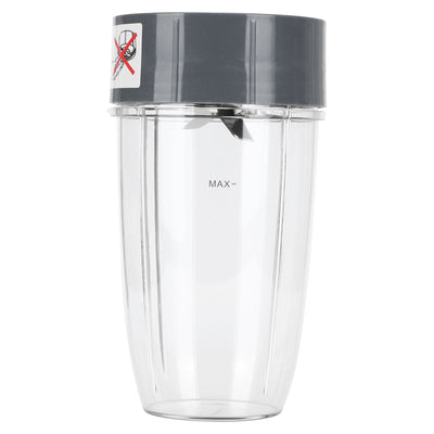 Blender Replacement Parts 24OZ Cup with Replacement Extractor Blade Fit for 600W 900W Blender
