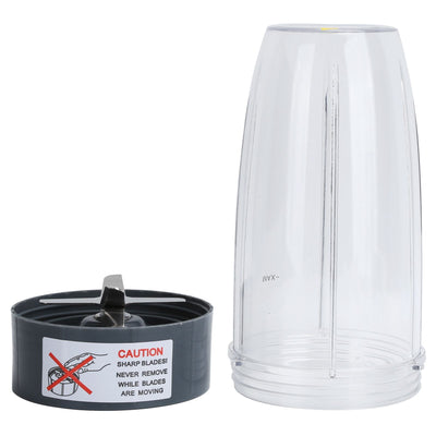 32OZ Juicer Cup with Extractor Cross Blade Fit for 600W 900W Blender Replacement Parts