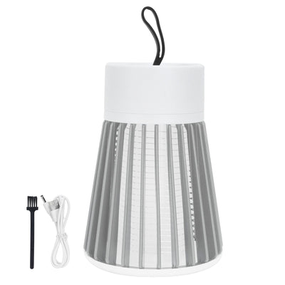 Mosquito Killer Light Handheld Electronic Ultraviolet Mosquito Killer for Home Outdoor UseGray White