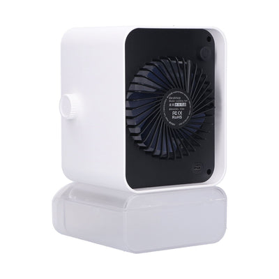 Detachable Desktop Air Conditioner Fan USB Powered Small Air Cooler Spray Fan for Home