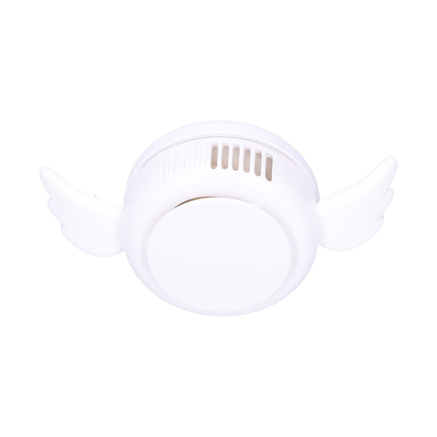 Adjustable USB Charging Electric Fan Portable Hanging Neck No‑Blade Electric Fan for Home OutdoorWhite