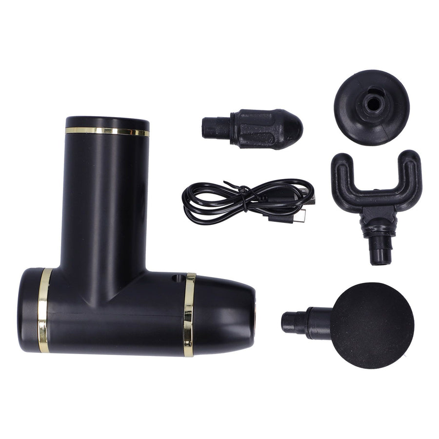 Home Mini Massager Equipment Body Muscle Stimulator with 8 Speed for Muscle FitnessBlack