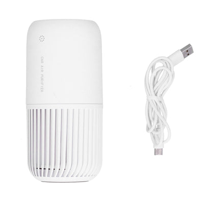LED Air Purifier Portable USB Powered Air Cleaner for Car Living Room Kitchen Bathroom