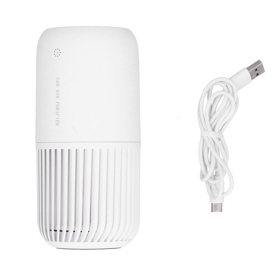 LED Air Purifier Portable USB Powered Air Cleaner for Car Living Room Kitchen Bathroom