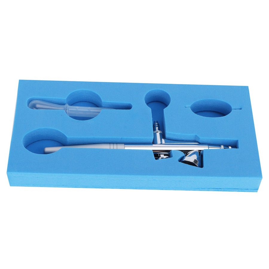 Airbrush Set Ceramic Art Tool DIY Spray Paint Model Inkjet Straight Single Action G-136Hole Diameter 0.2mm