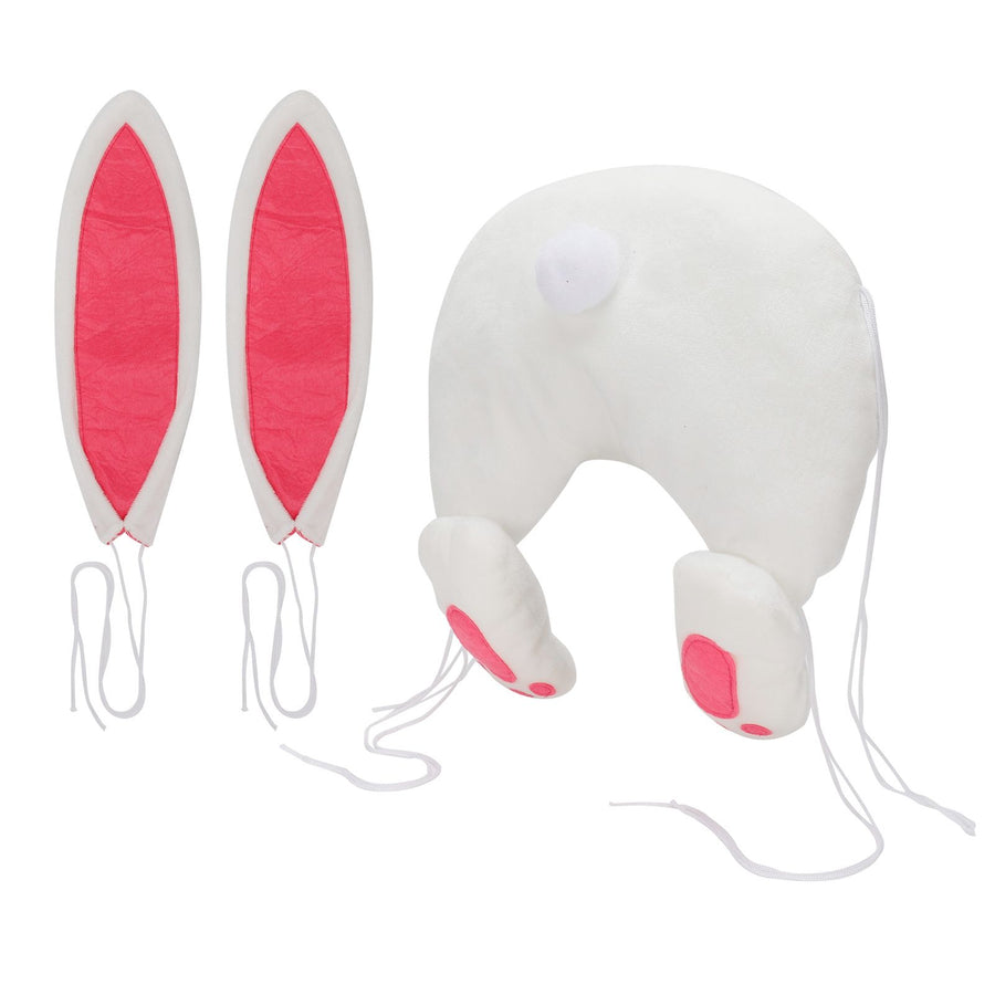 Rabbit Wreath Decoration Easter Cartoon Rabbit Butt with Ears Party Theme Decoration
