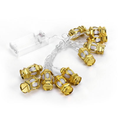 Kerosene Bottle Shape Decorative Light String for Muslim Ramadan Eid Festival Party Supplies