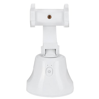 360 Degree Rotating Ballhead Smart Face Object Tracking Phone Camera Bracket Holder for Live StreamingWhite