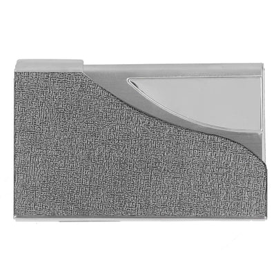 Business Card Holder Name Card Storage Box Case Holder Organizer Gifts for Men WomenGray 980#