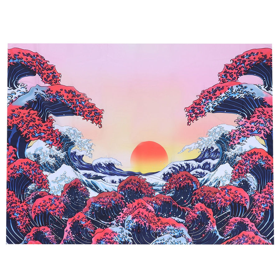Multi‑Purpose Wall Tapestry Beach Towel Soft Blanket Door Curtain Home Background Decor200x150cm