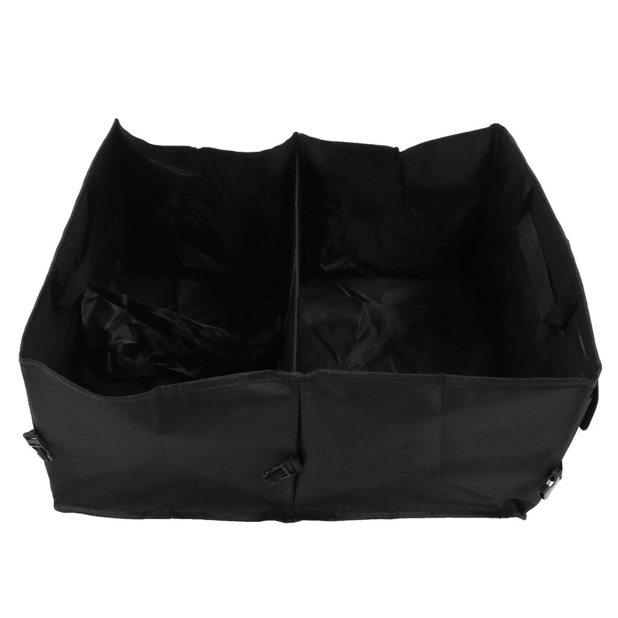 Car Storage Box Car Trunk Organizer Collapsible Multi-Compartment Auto Storage Tool
