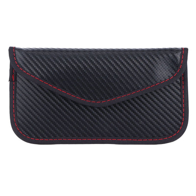 Car Key Blocker Bag Protector Portable PU AntiTheft Signal Shielding Case Pouch