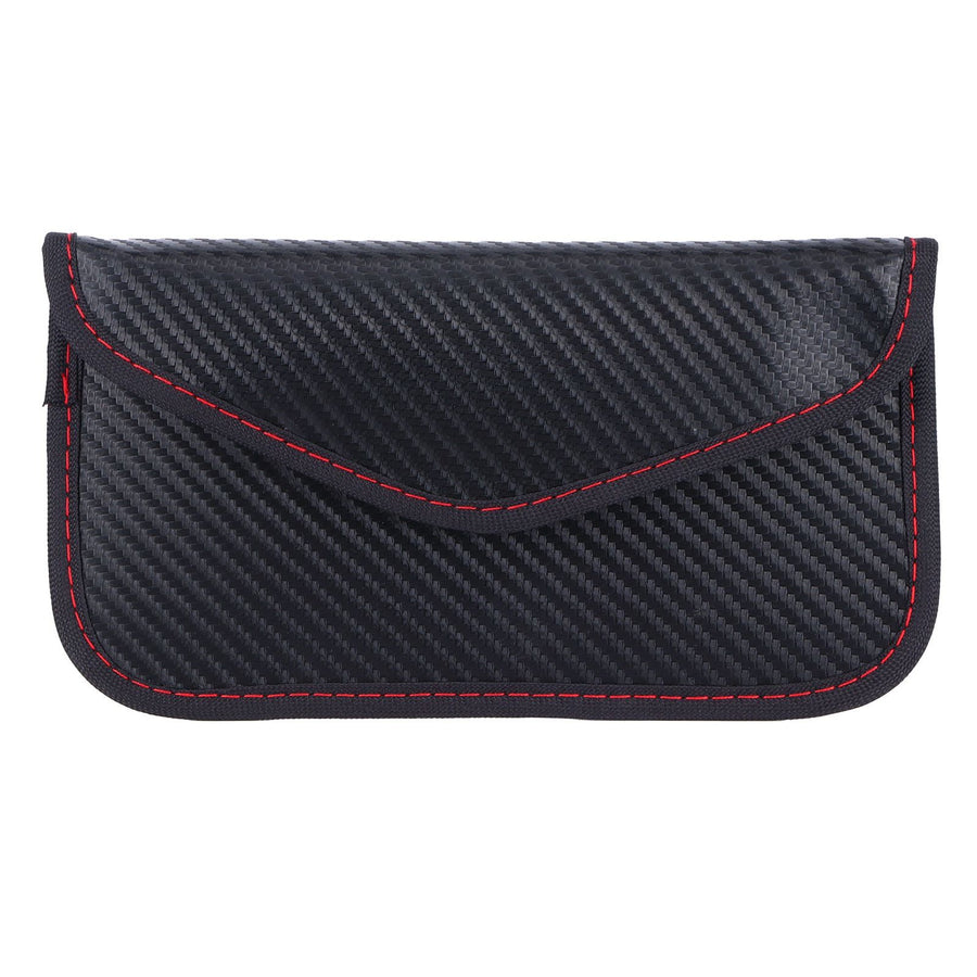 Car Key Blocker Bag Protector Portable PU AntiTheft Signal Shielding Case Pouch