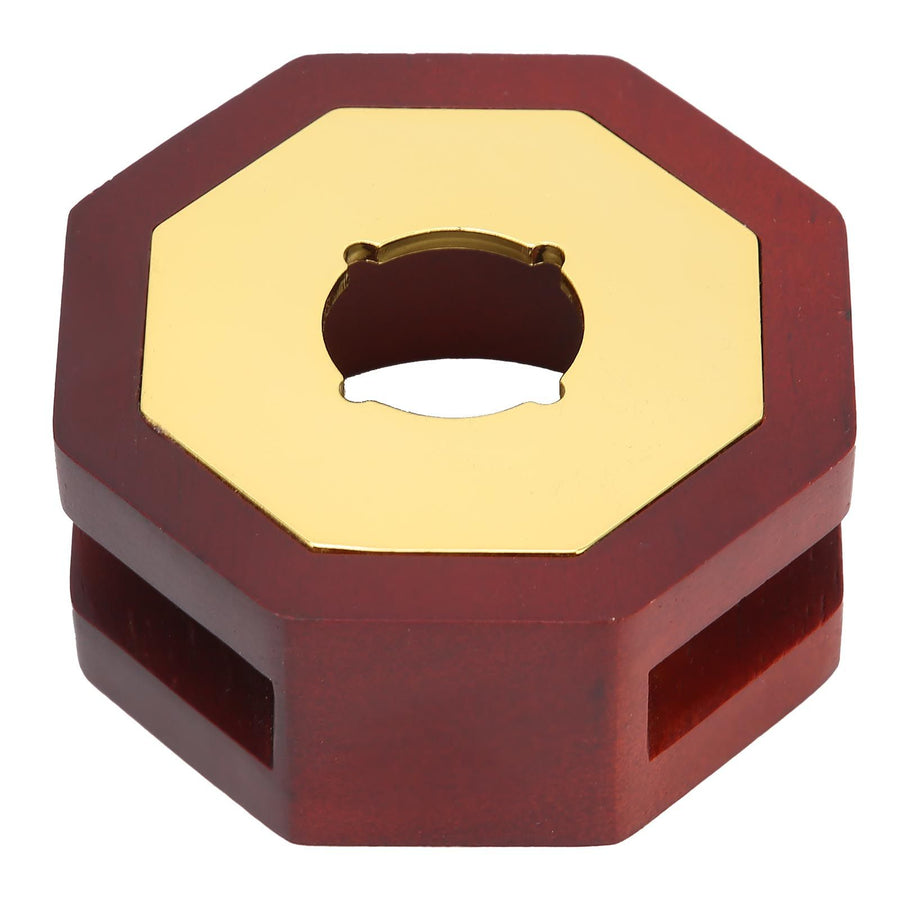 Retro Style Wax Seal Stove Warmer Octangular Melting Sticks Furnace Tool for Making WaxDark Red
