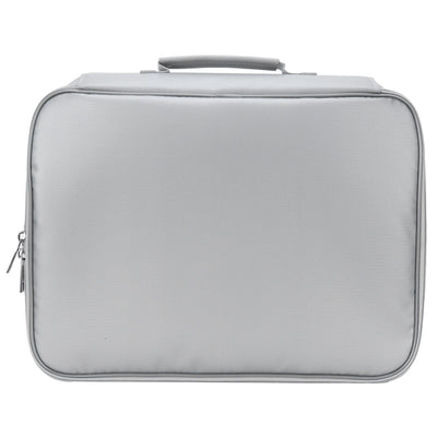 Files Storage Bag Multifunction Fireproof Waterproof Office Document Organizer Silver