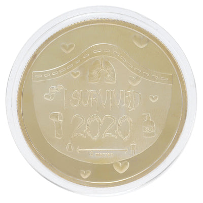 Commemorative Coin Innovative 2020 Medal Memorial Coin Gift Souvenirs CollectionGold