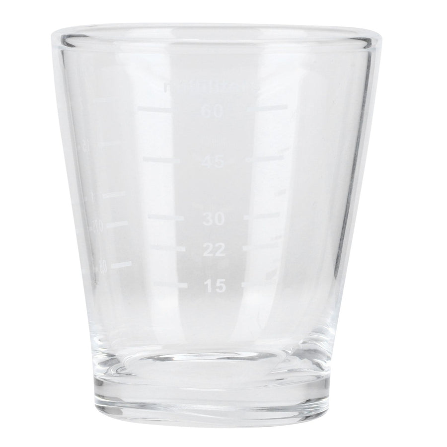 80ml Coffee Cup with Scales Milk Measuring Glass for Home Office Coffee Shop Transparent