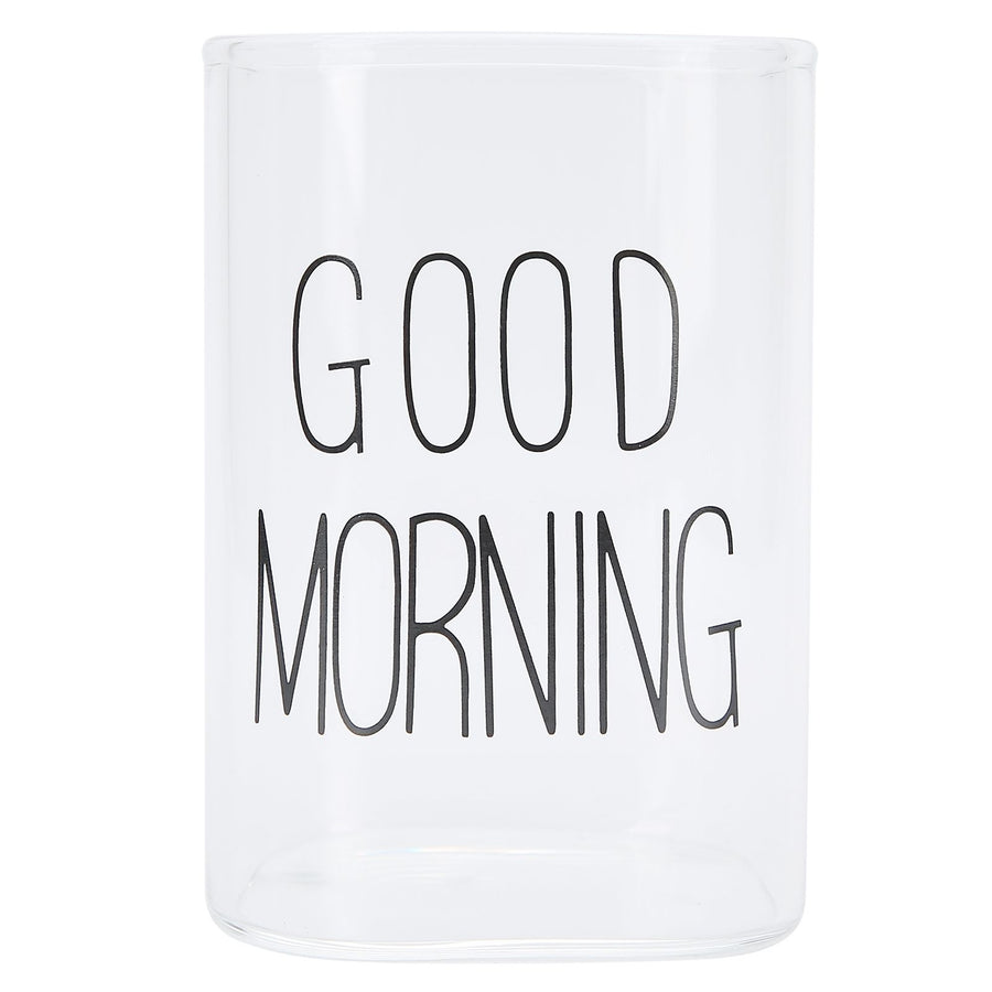 Transparent Milk Cup Innovative Coffee Mug Tea Drink Glass Drinkware for Home ShopBlack Label 240ml