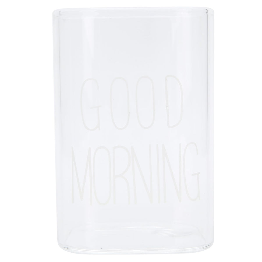 Transparent Milk Cup Innovative Coffee Mug Tea Drink Glass Drinkware for Home ShopWhite Label 240ml