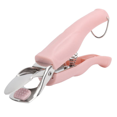Bowl Gripper Stainless Steel AntiScald AntiSlip Clip Hot Plate Clamp Kitchen Gadget(Pink )