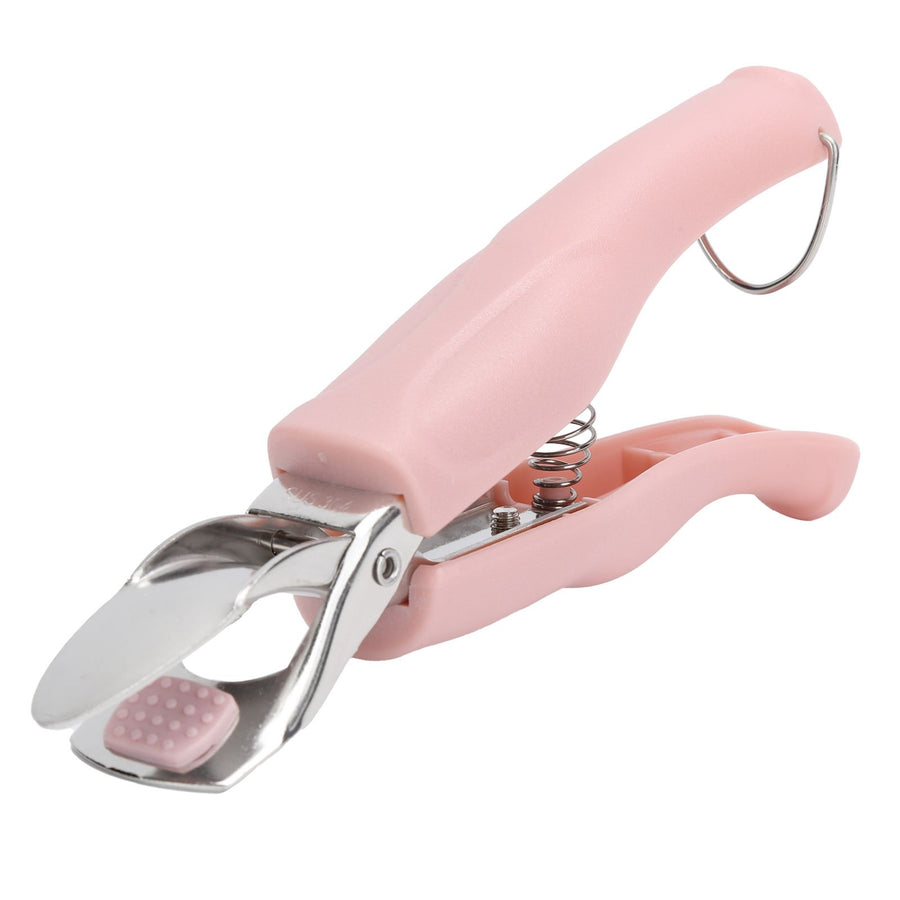 Bowl Gripper Stainless Steel AntiScald AntiSlip Clip Hot Plate Clamp Kitchen Gadget(Pink )