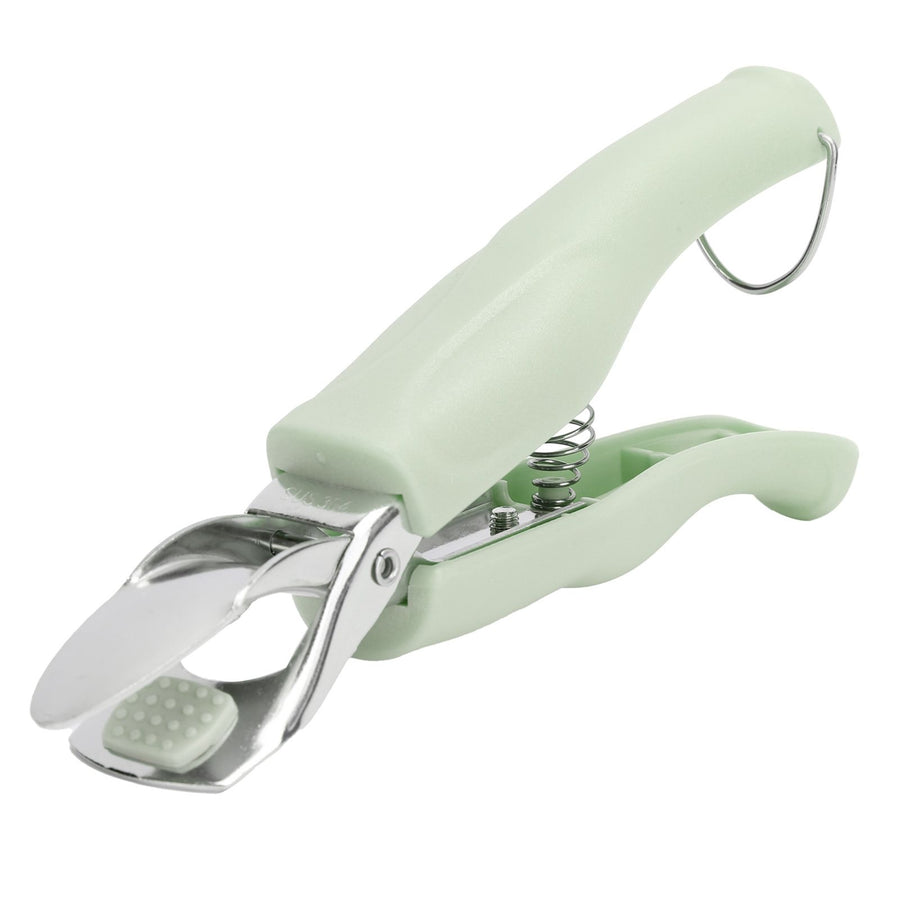 Bowl Gripper Stainless Steel AntiScald AntiSlip Clip Hot Plate Clamp Kitchen Gadget(Green )