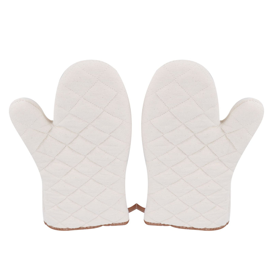 1Pair Heat Resistant Gloves Microwave Oven Mitts Cooking Tools for Home Restaurant