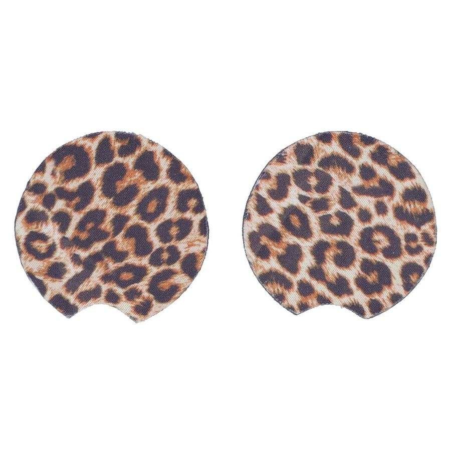 2Pcs Teacup Mat Waterproof Non Slip Car Coaster Neoprene Printed Cup Pad Protector