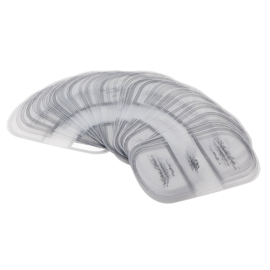 100Pcs Cake Edge Wrap Semicircle Transparent Cake Mousse Baking Collar Accessory