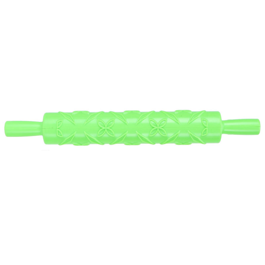 Fondant Cake Rolling Pin Embossing Roller Bakery Cookies Pastry Decorating ToolsSalix Leaf