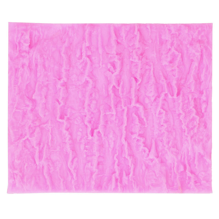Tree Bark Texture Silicone Mold Cake Fondant Lace Mold Imprint Mat Decorating SuppliesPink