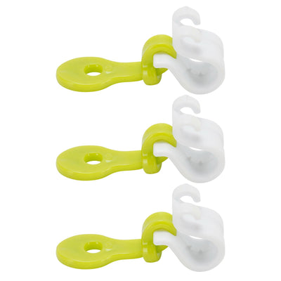 3Pcs Pastry Bag Clips Reusable Icing Bag Tie Buckles Fondant Cake Decorating Tool