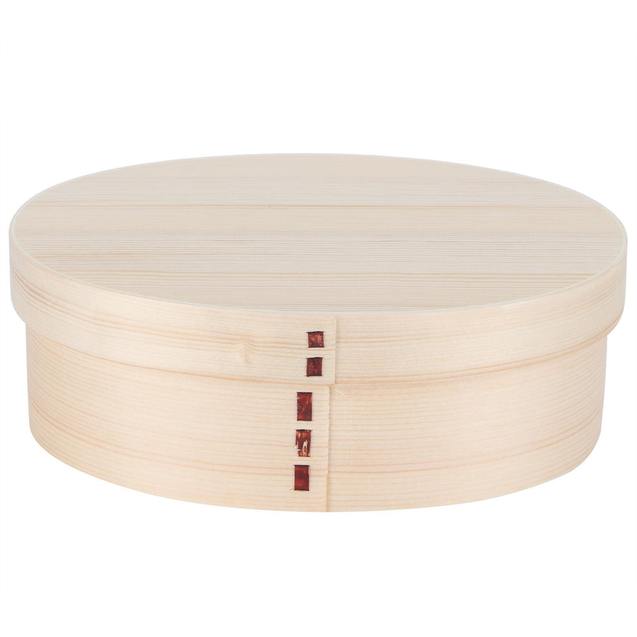 17.5x13.5cm Lunch Box Wooden Bento Box Portable Food Container for Students WorkerWood Color