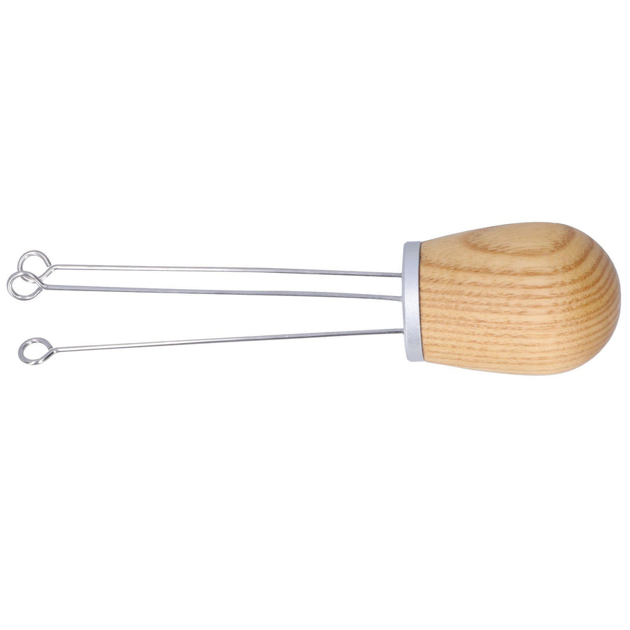 Needle Type Coffee Powder Distributor Wood Handle Coffee Stirrer Distribution Tool(Couverture d'argent Fraxinus )
