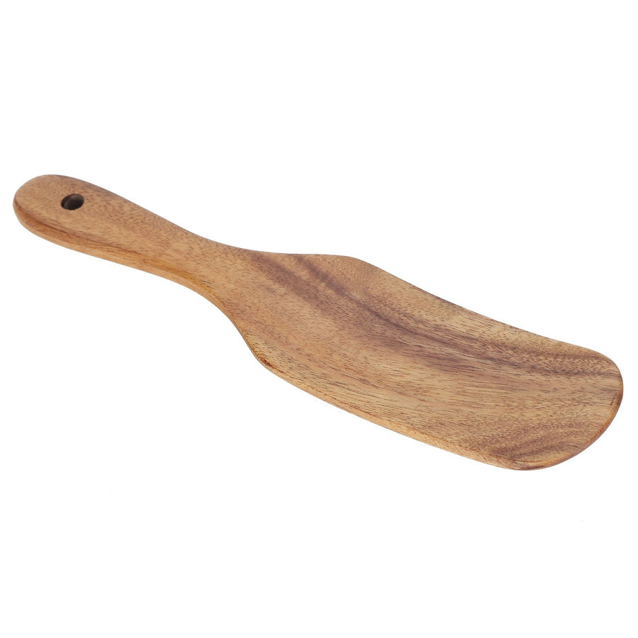 Teak Spatula Household Wooden Frying Shovel Home Kitchen Cooking Utensils23x5cm